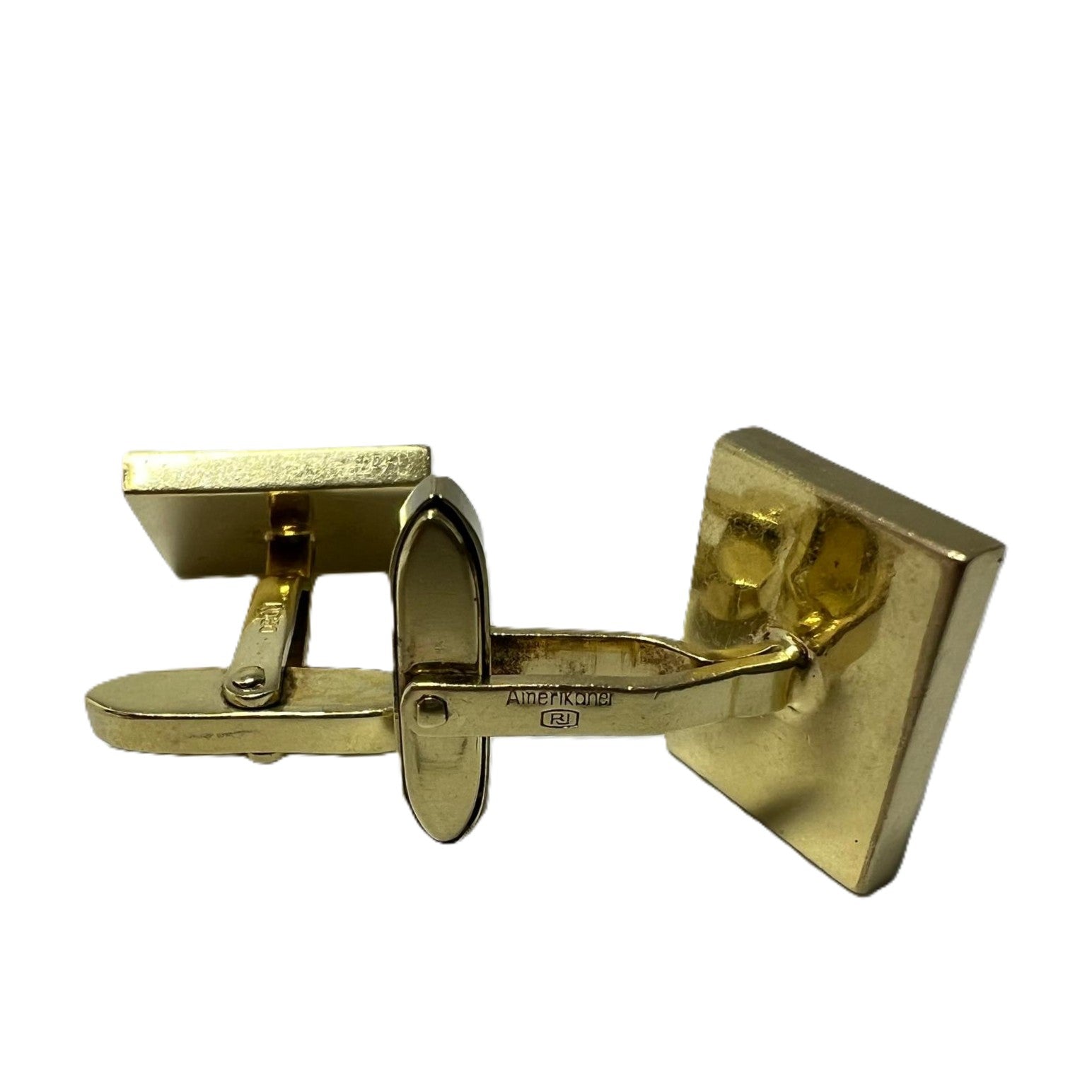 Vintage Manschettenknöpfe „P“ Amerikaner RJ