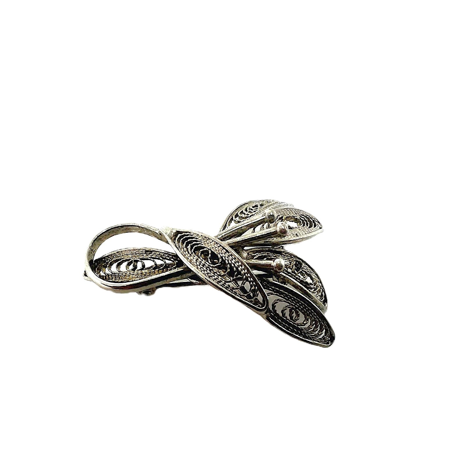 Antike Art-Déco Brosche 