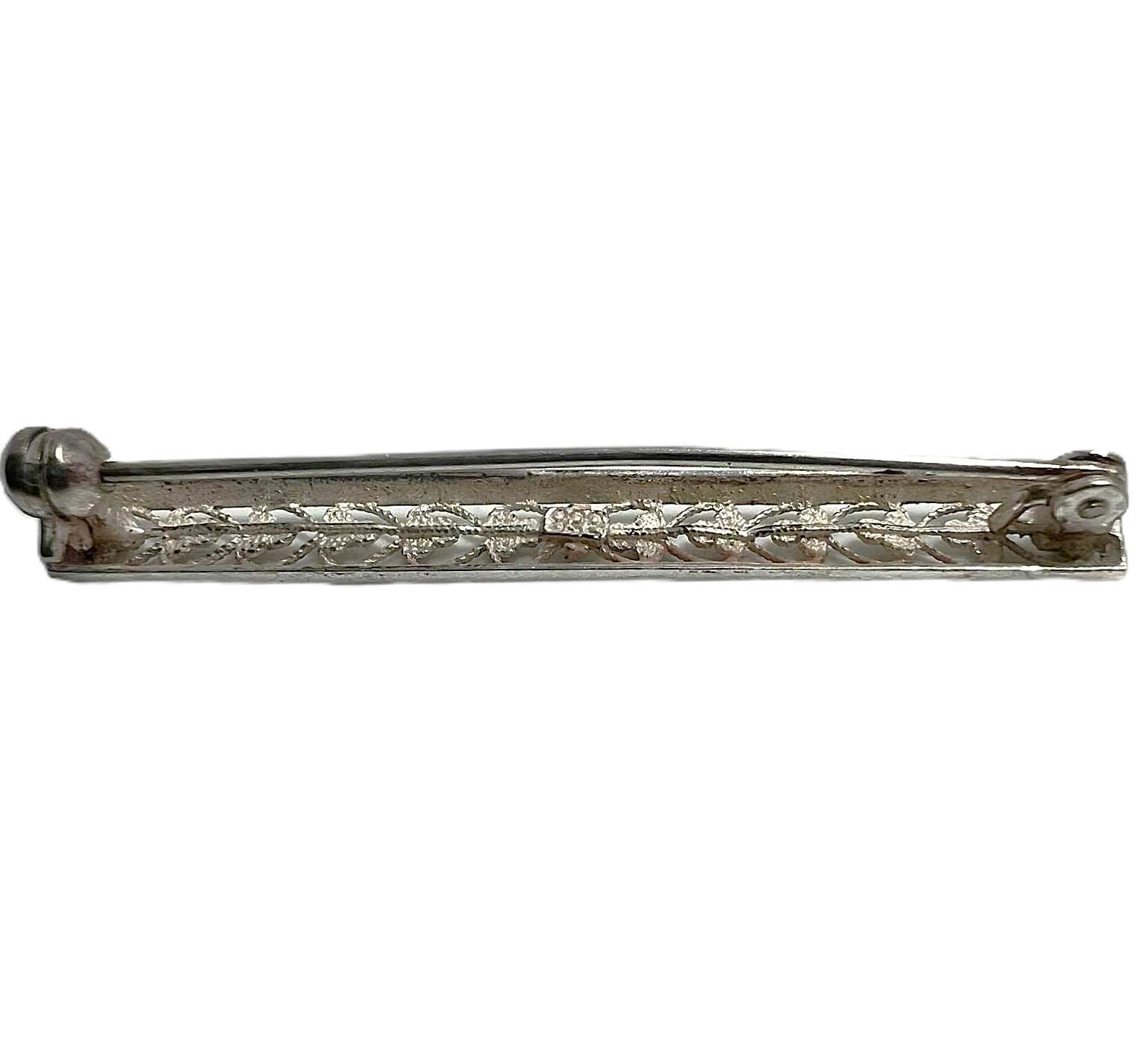 Art Deco 835 Silber Stabbrosche