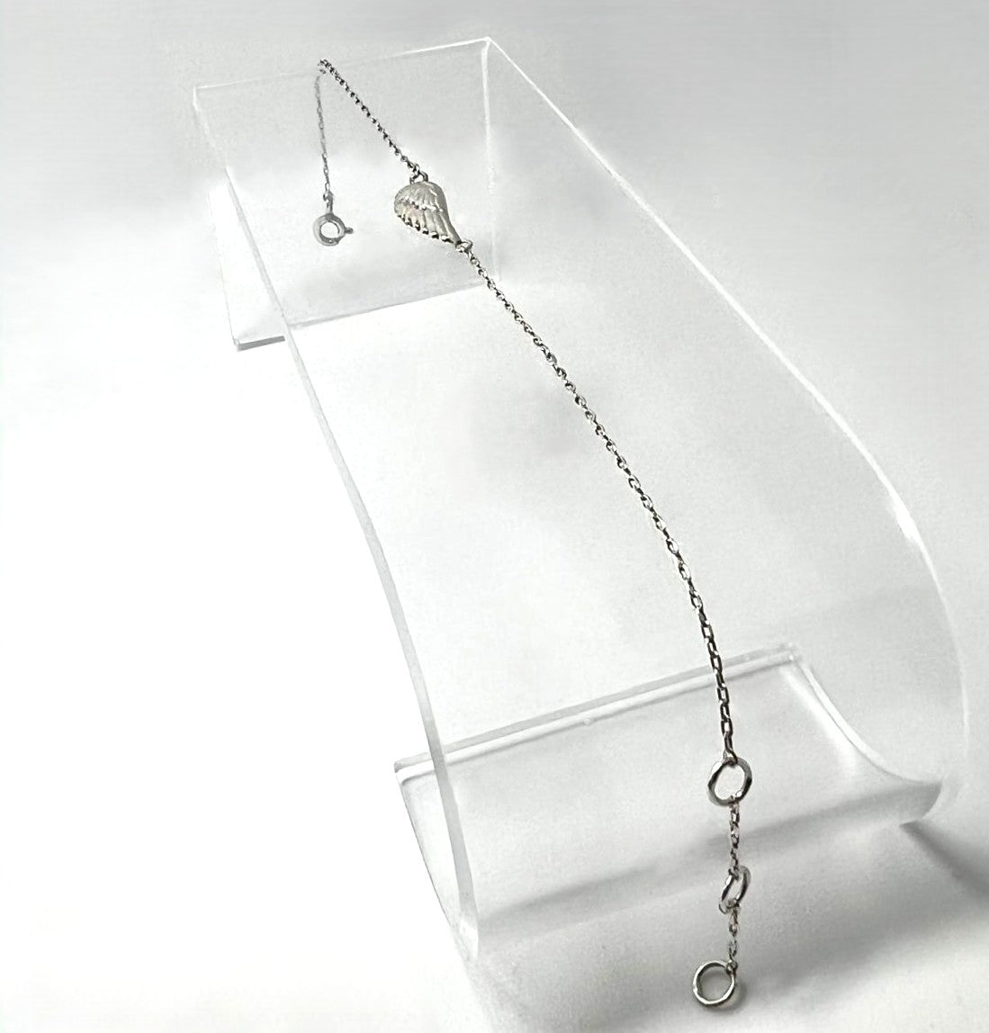 925er Silber Armband mit Engelsflügel 