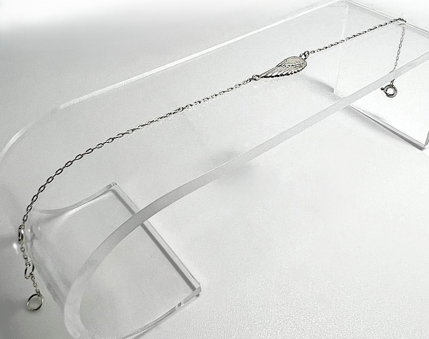 925er Silber Armband mit Engelsflügel 