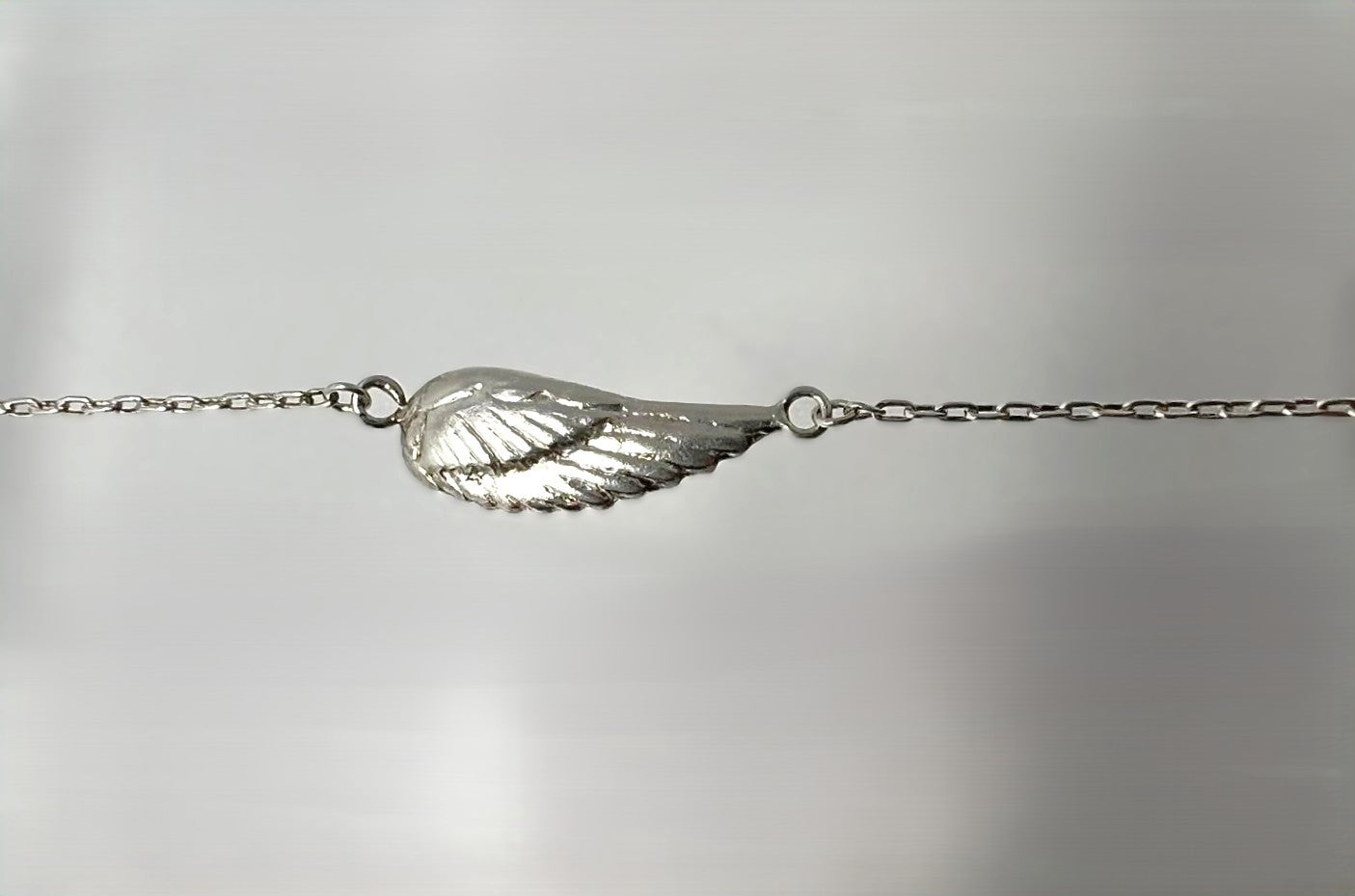 925er Silber Armband mit Engelsflügel 