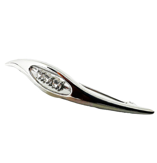 Eleganter 925er Silberbrosche