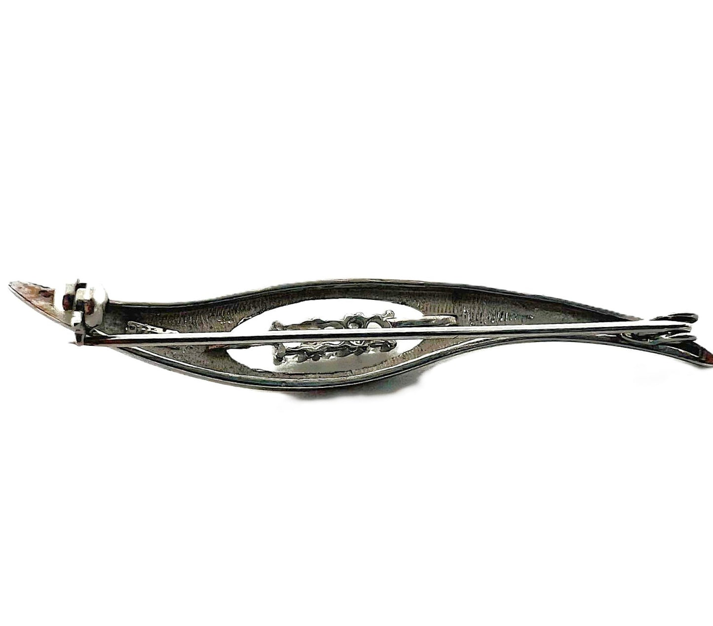 Eleganter 925er Silberbrosche