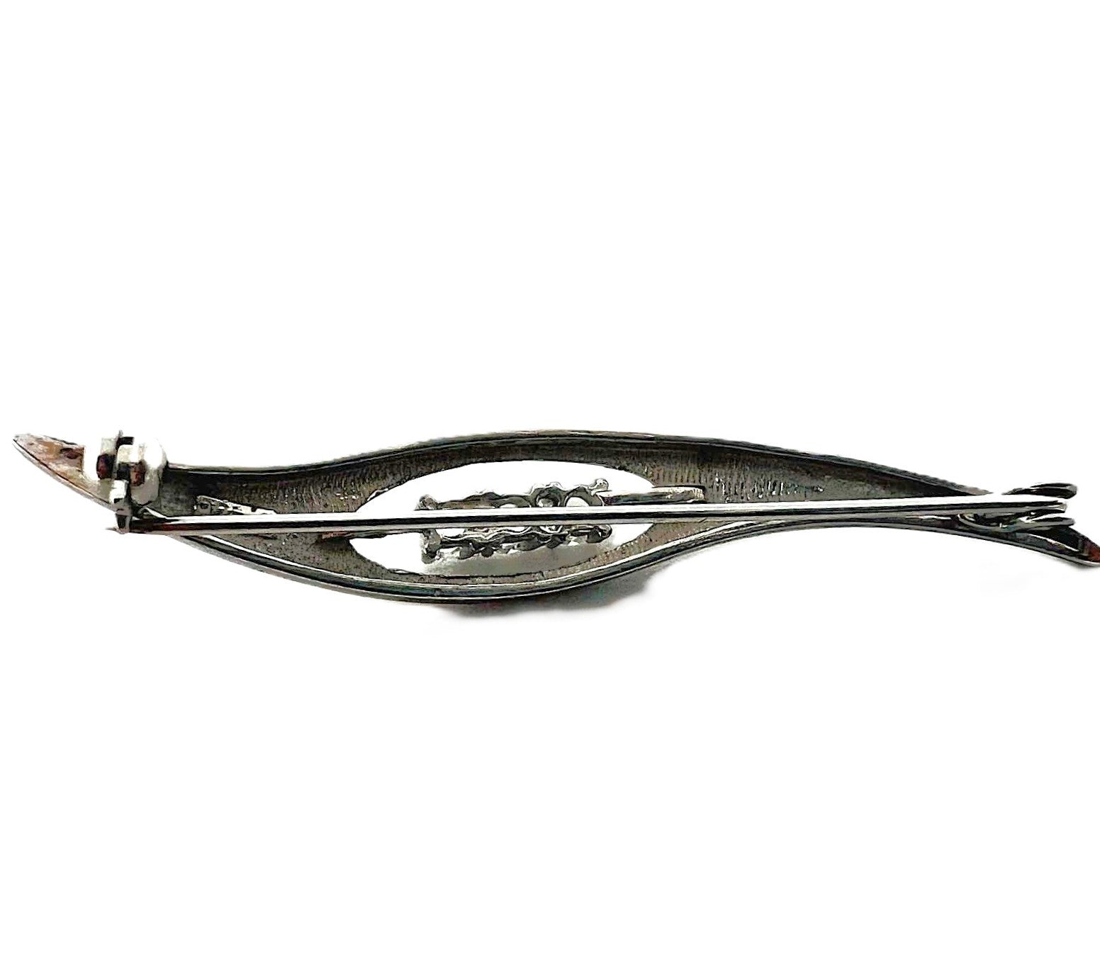 Eleganter 925er Silberbrosche