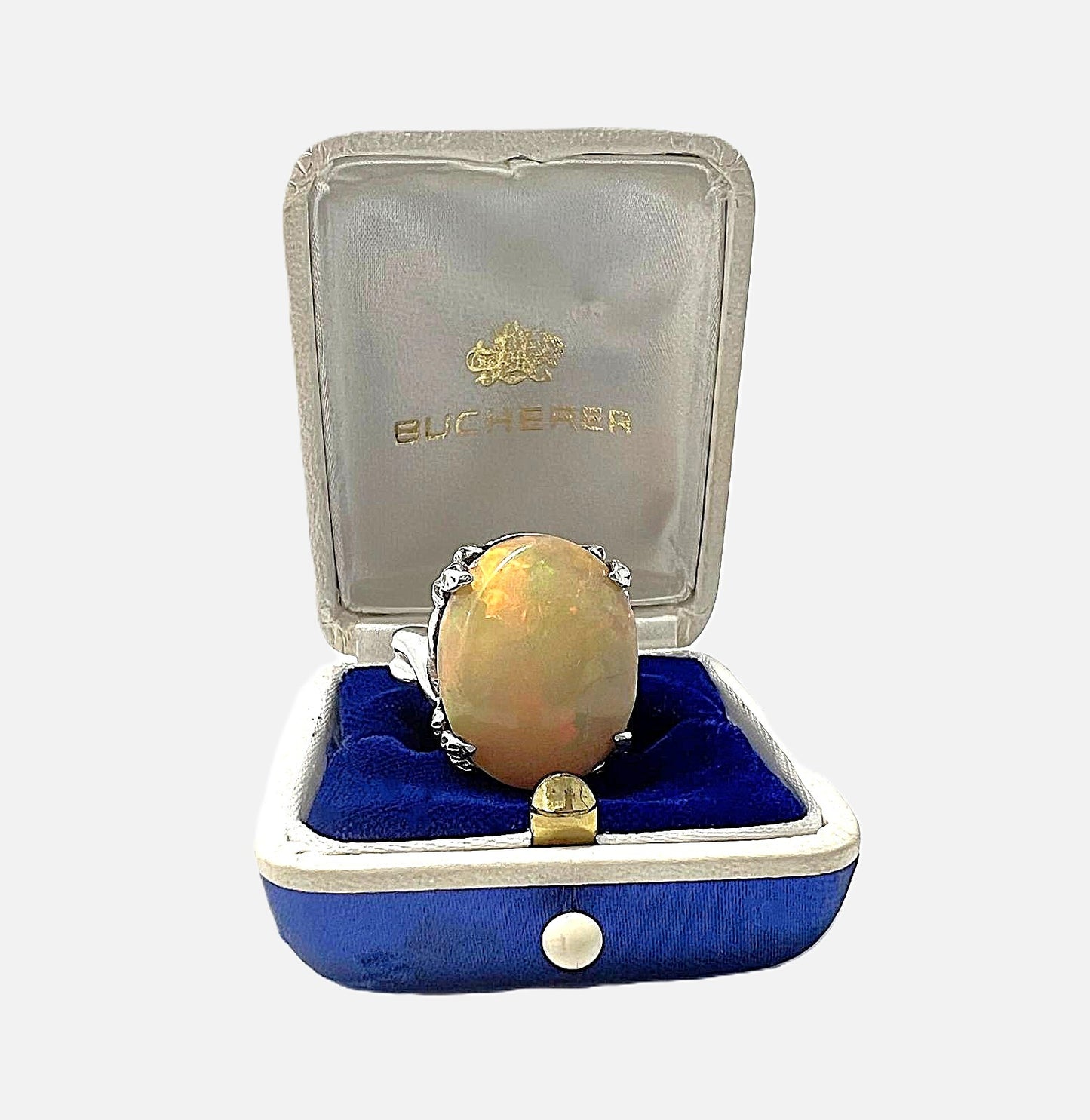 Exzellenter 925 Silber Opal Ring