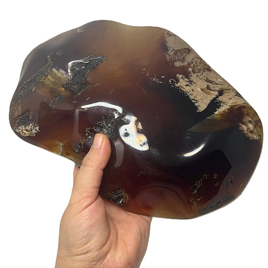 Indonesischer Naturbernstein