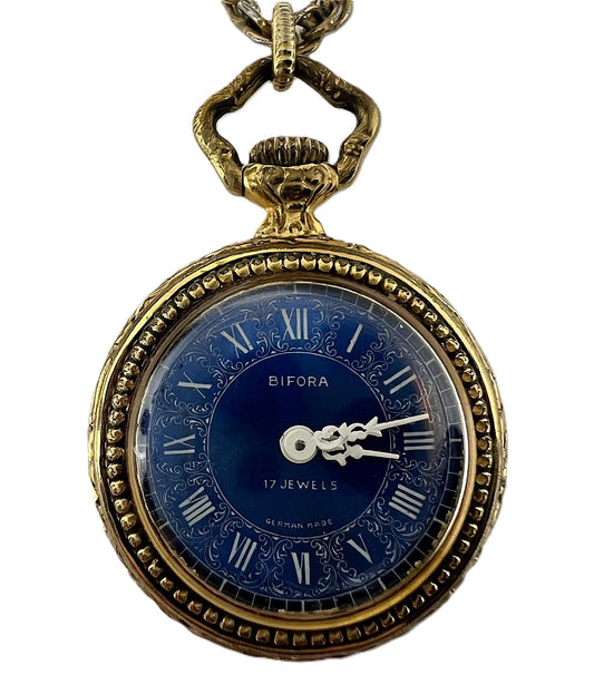 Vintage Bifora Kettenuhr