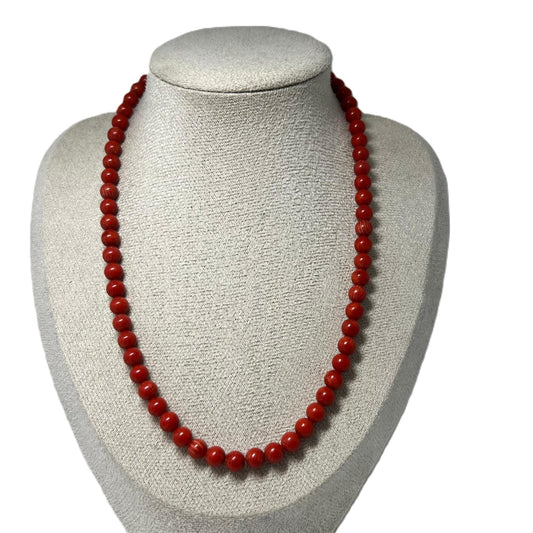 Vintage Rote Korallenkette