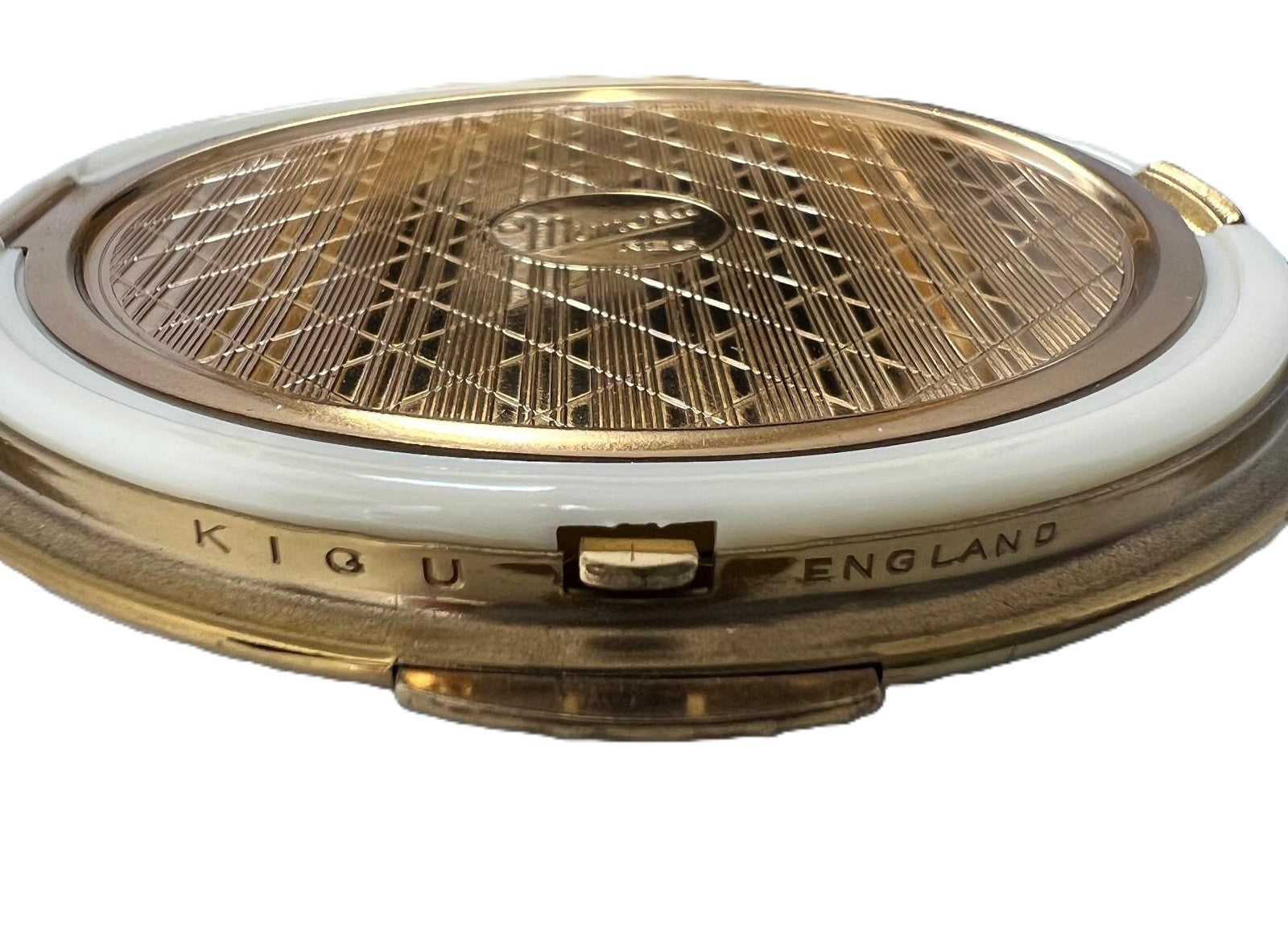 Vintage „Mimosa“ Puderdose 