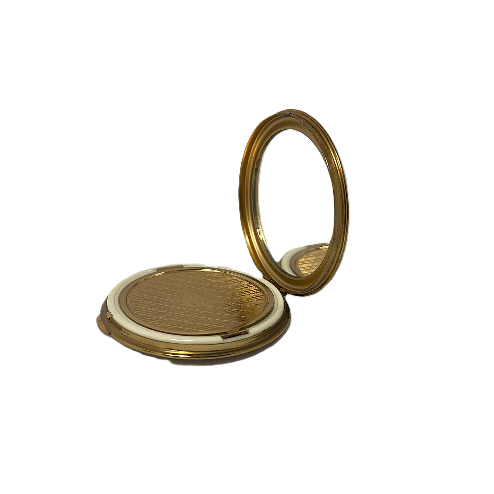 Vintage „Mimosa“ Puderdose 