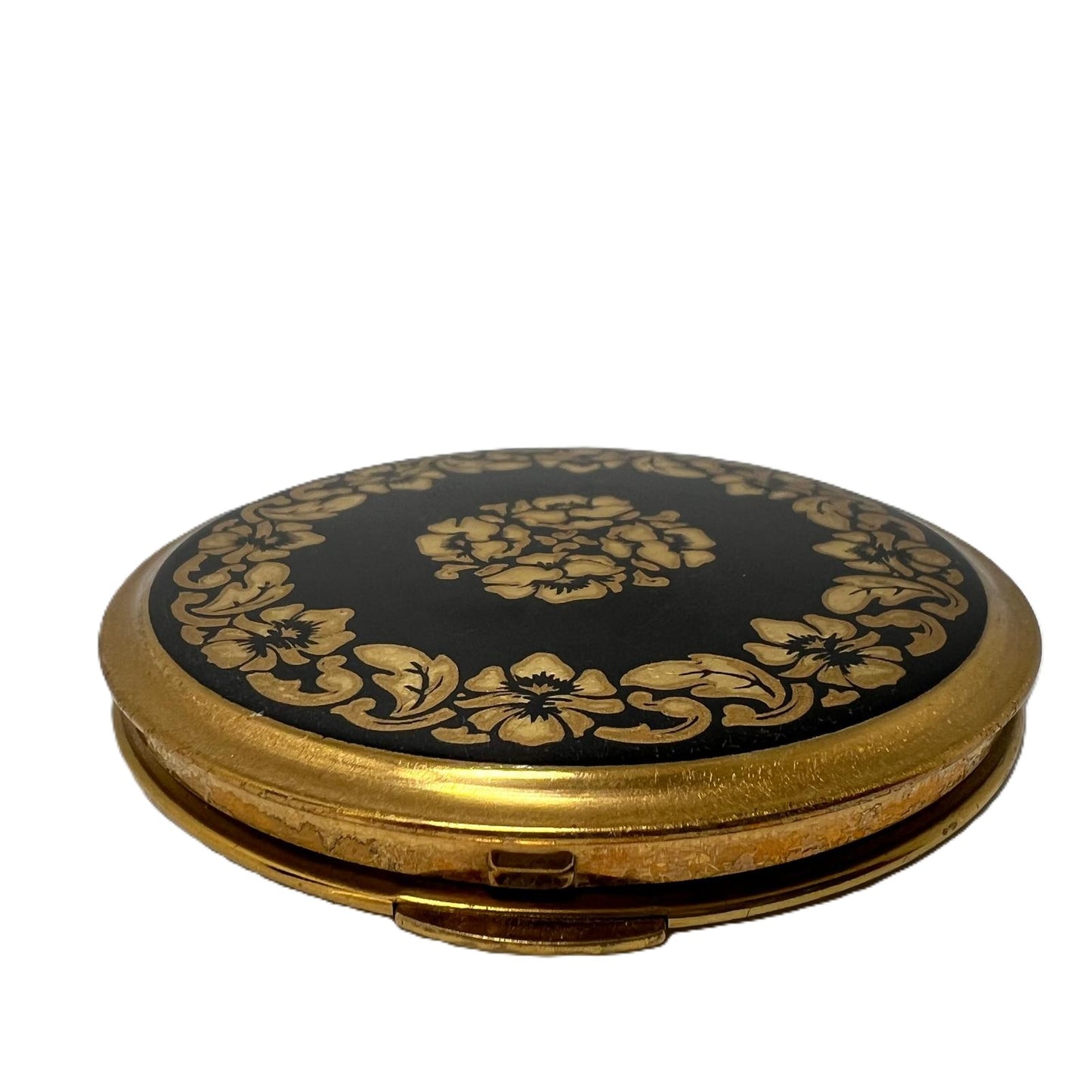 Vintage „Mimosa“ Puderdose 