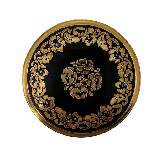 Vintage „Mimosa“ Puderdose 