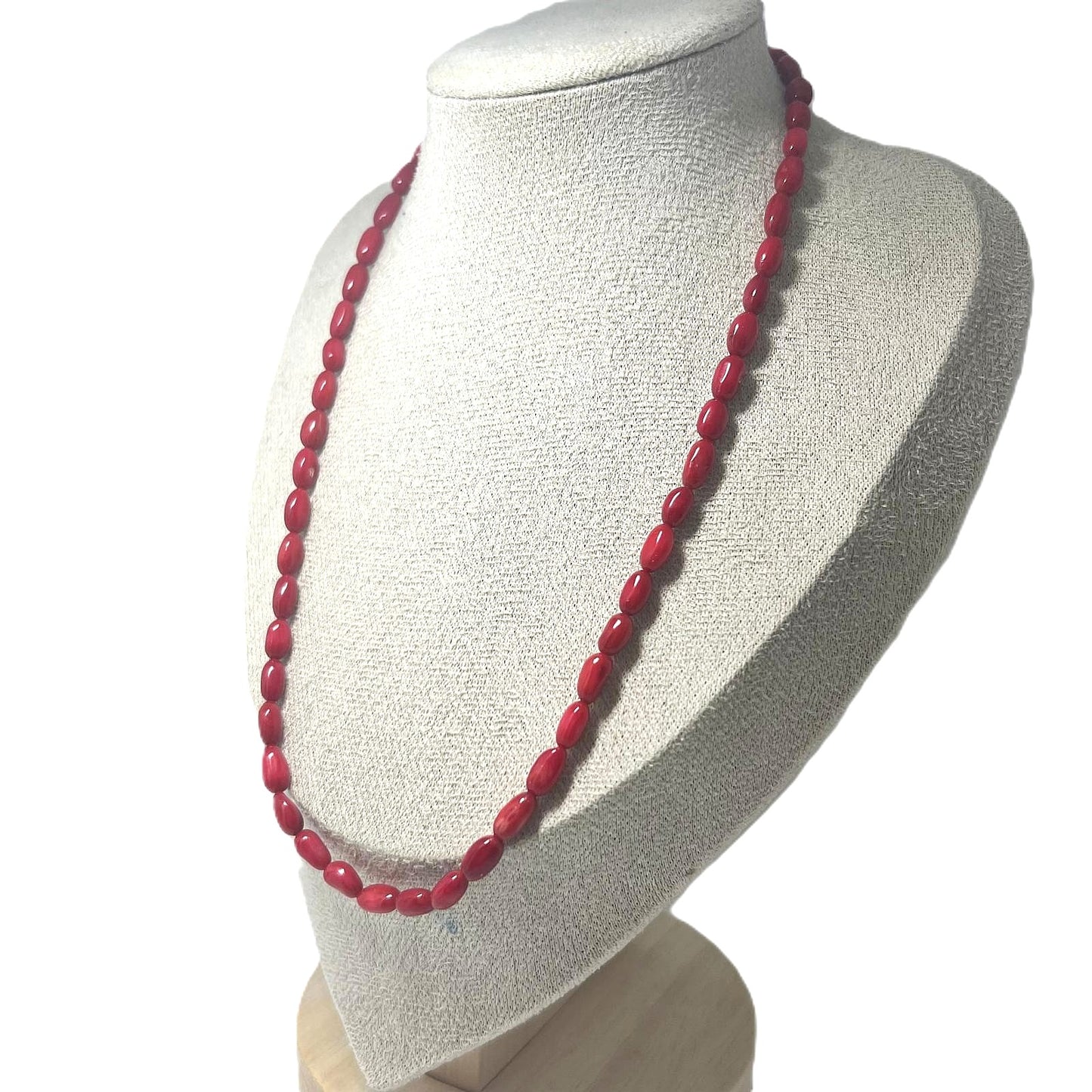 Vintage Mittelmeer-Korallenkette