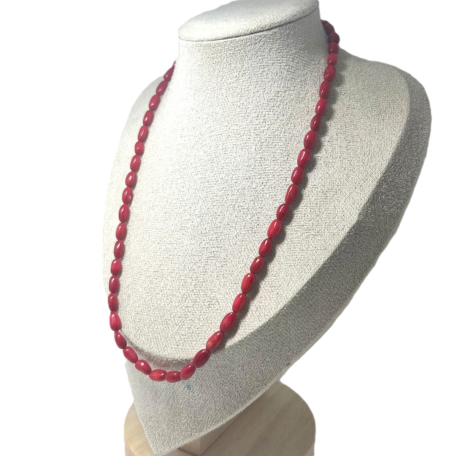 Vintage Mittelmeer-Korallenkette