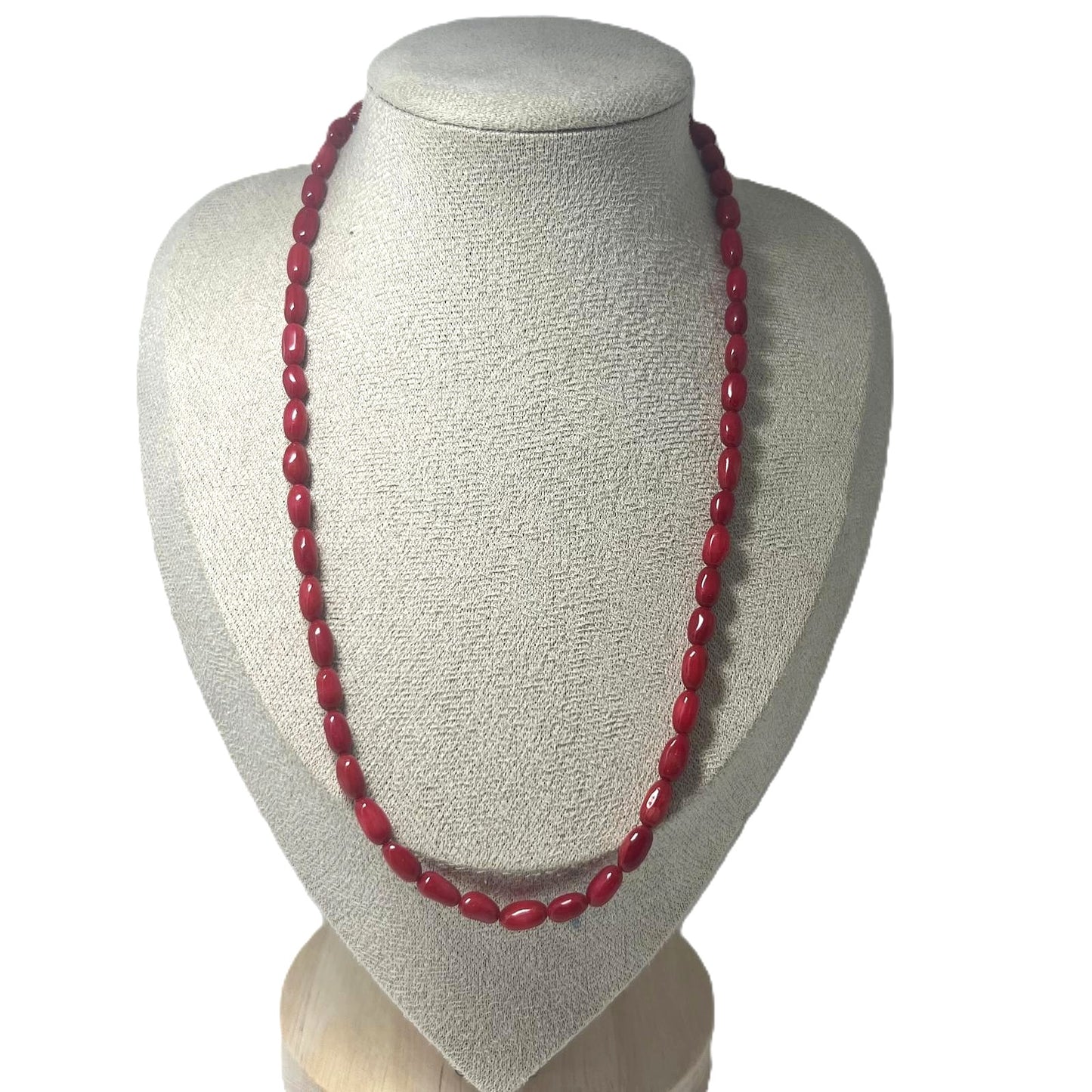 Vintage Mittelmeer-Korallenkette