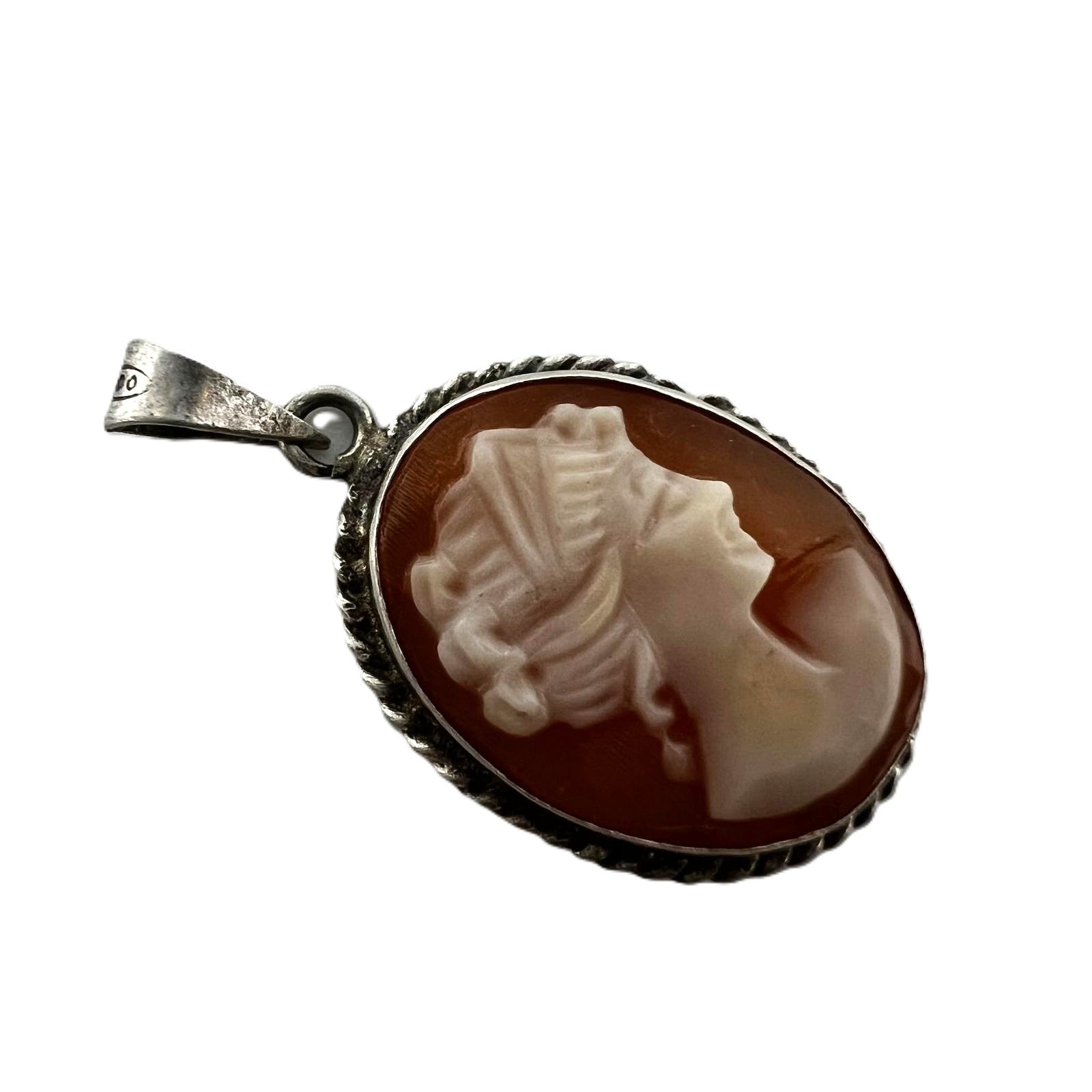 Antiker 800er Silber Gemme 