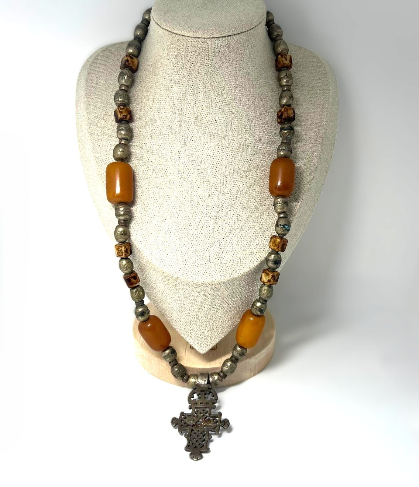 Ethiopian Coptic Cross Statement-Collier