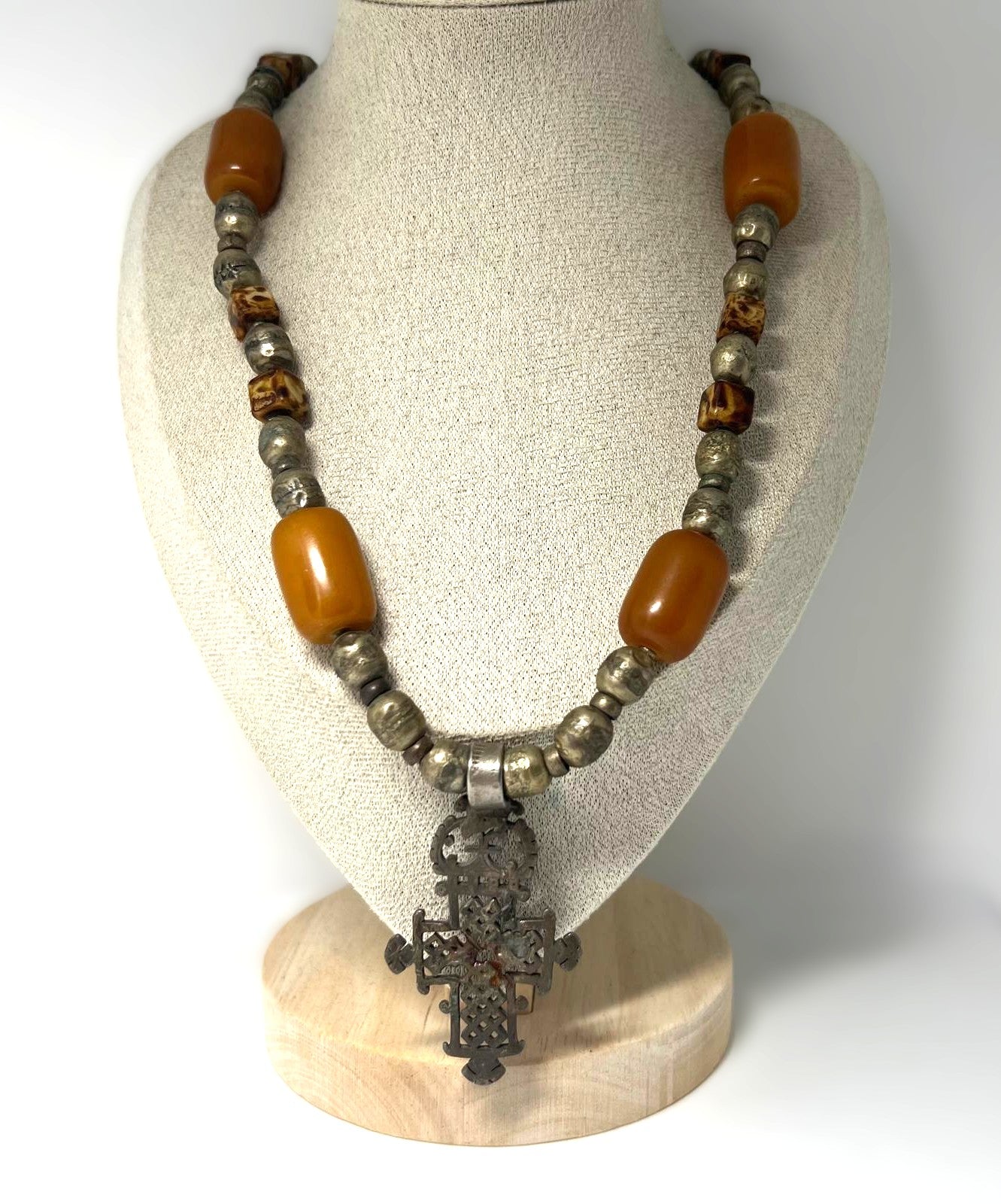 Ethiopian Coptic Cross Statement-Collier