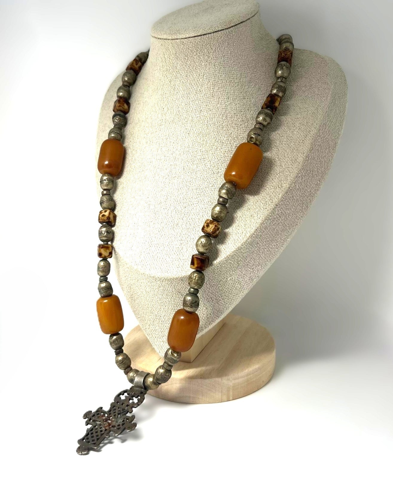 Ethiopian Coptic Cross Statement-Collier