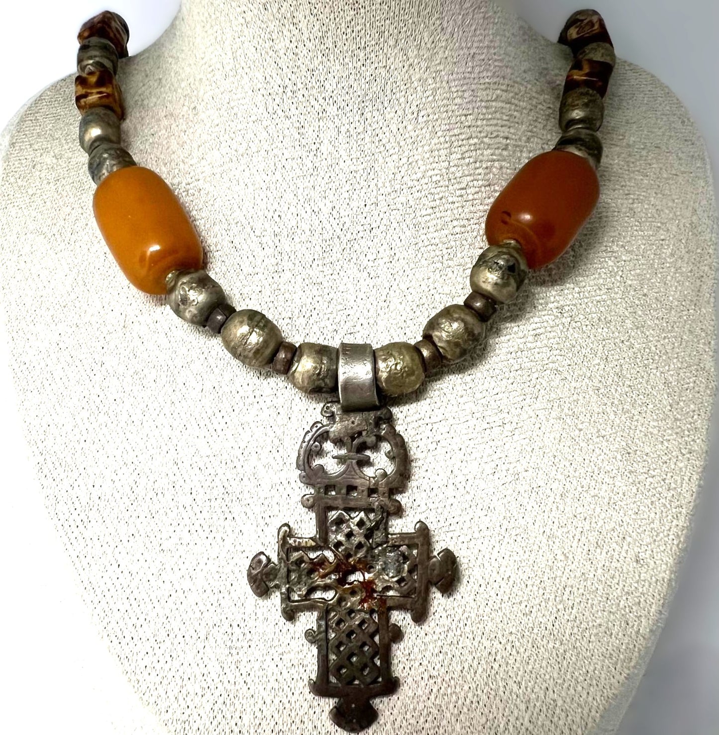 Ethiopian Coptic Cross Statement-Collier