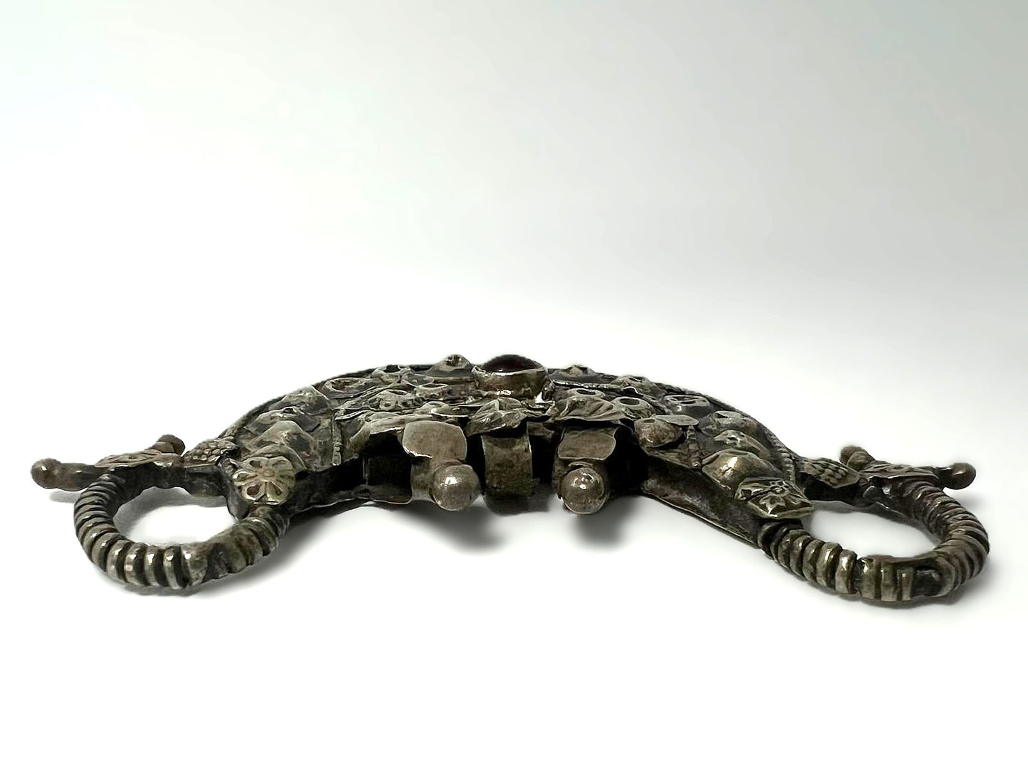 Antiker turkmenischer Silber-Pektoralanhänger