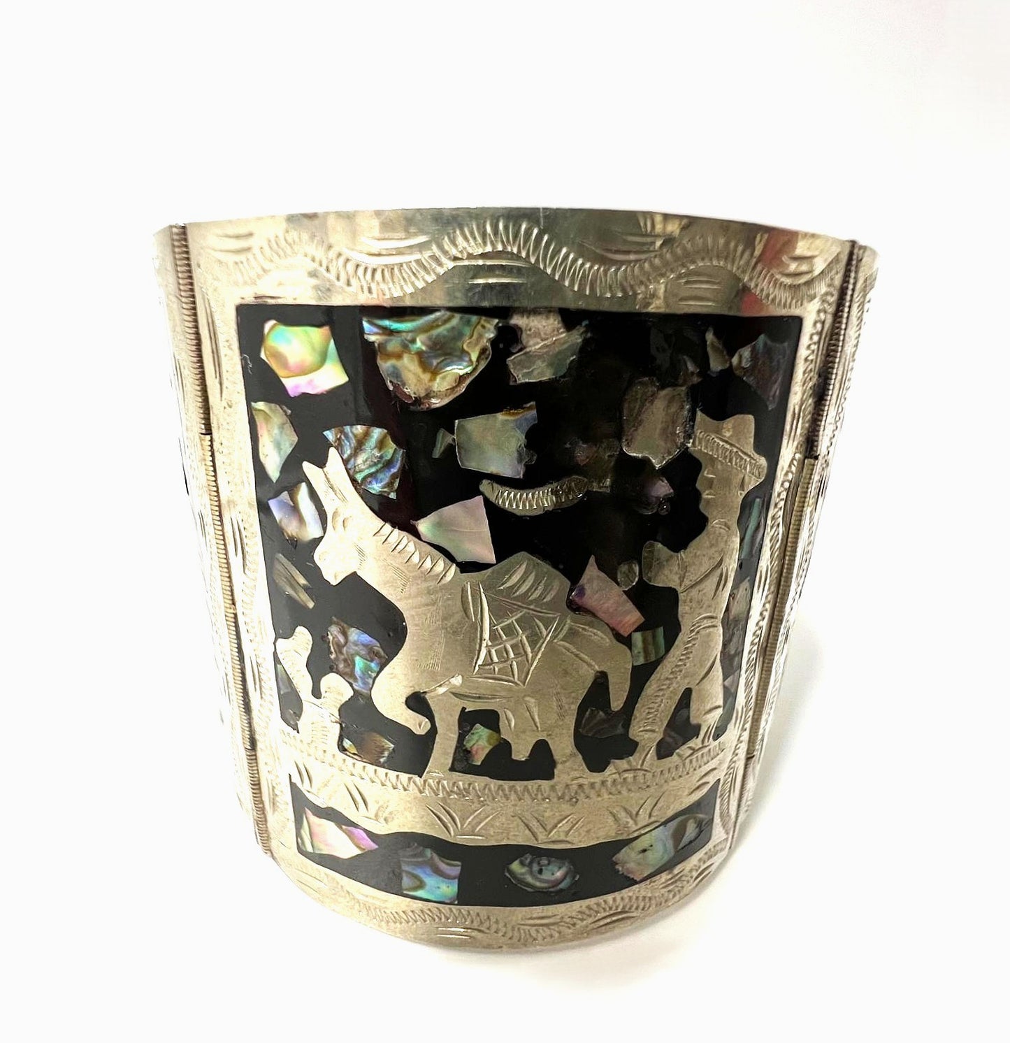 Vintage Mexikanisches Alpaka Armband 