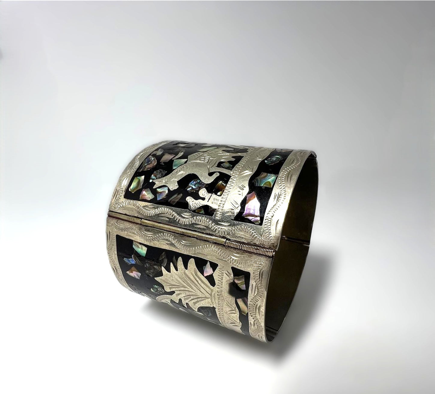 Vintage Mexikanisches Alpaka Armband 
