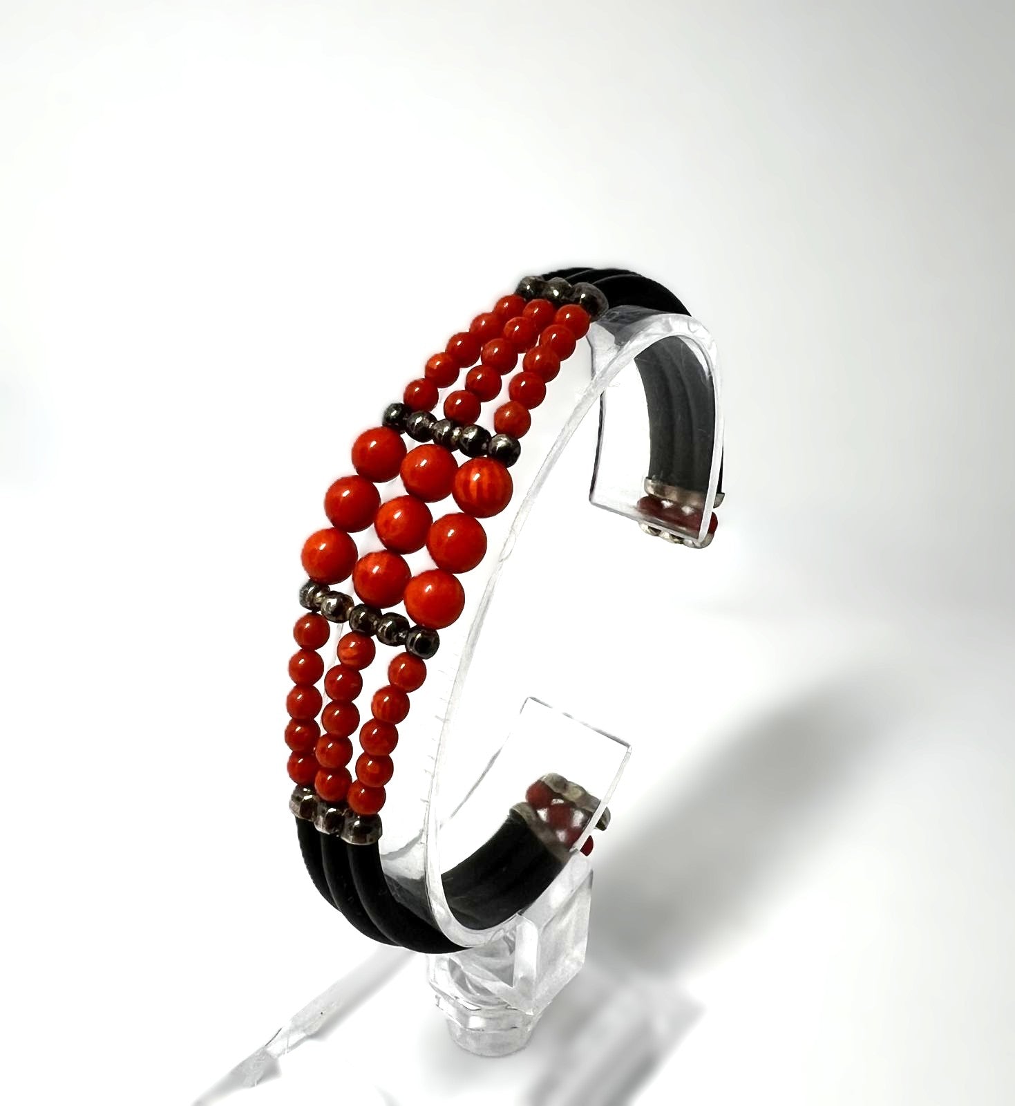 Vintage Korallen Armband Naturkoralle 
