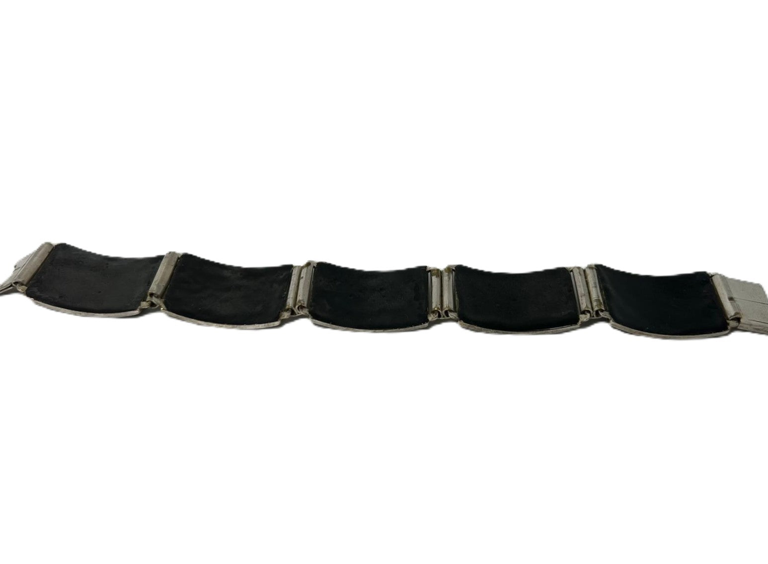 Emaille Armband Silber Fisch Design 
