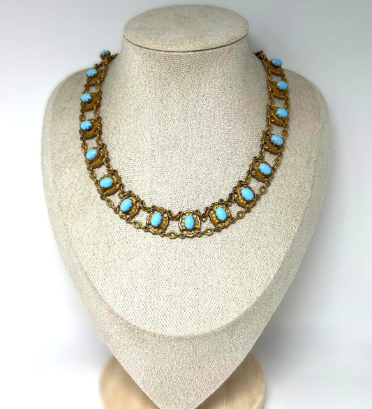Vintage Türkis Collier