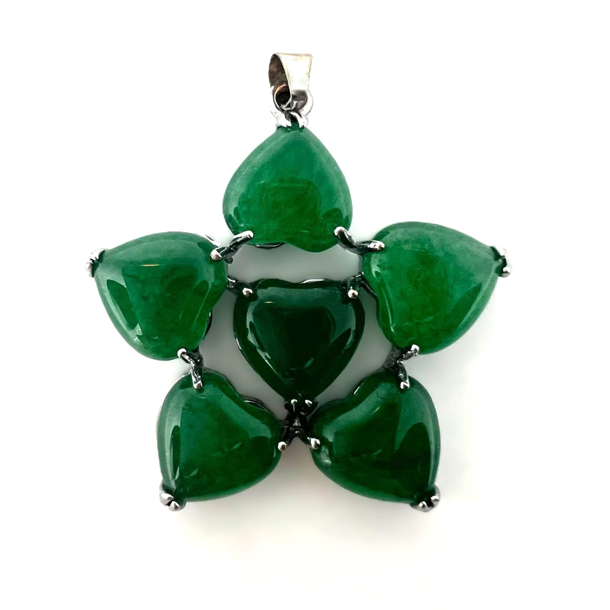Grüner Jade Anhänger