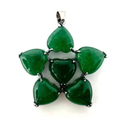Grüner Jade Anhänger