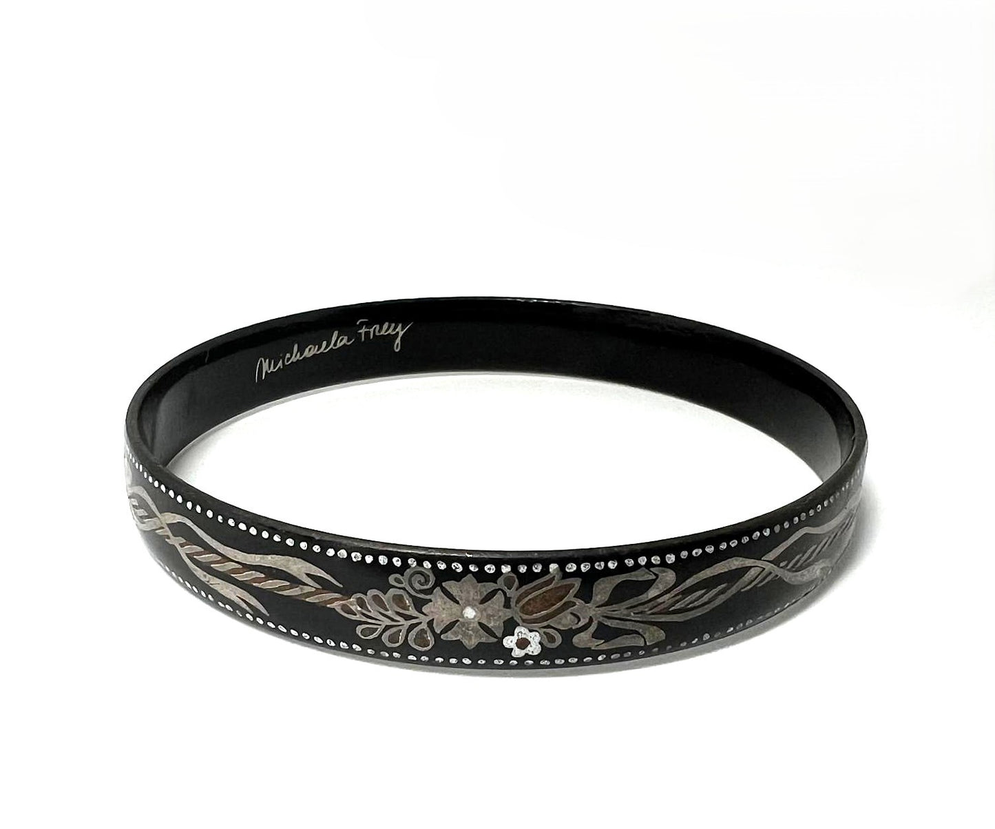 Michaela Frey Vintage Emaille Armreif 