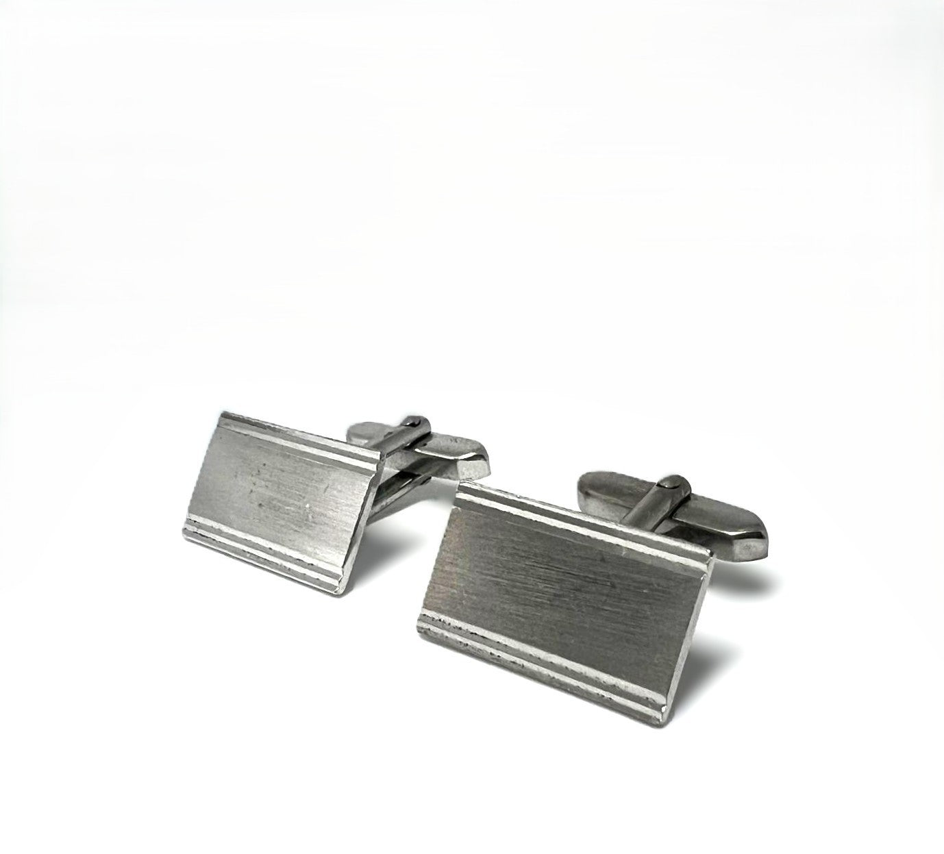 Art Deco Manschettenknöpfe 835 Silber
