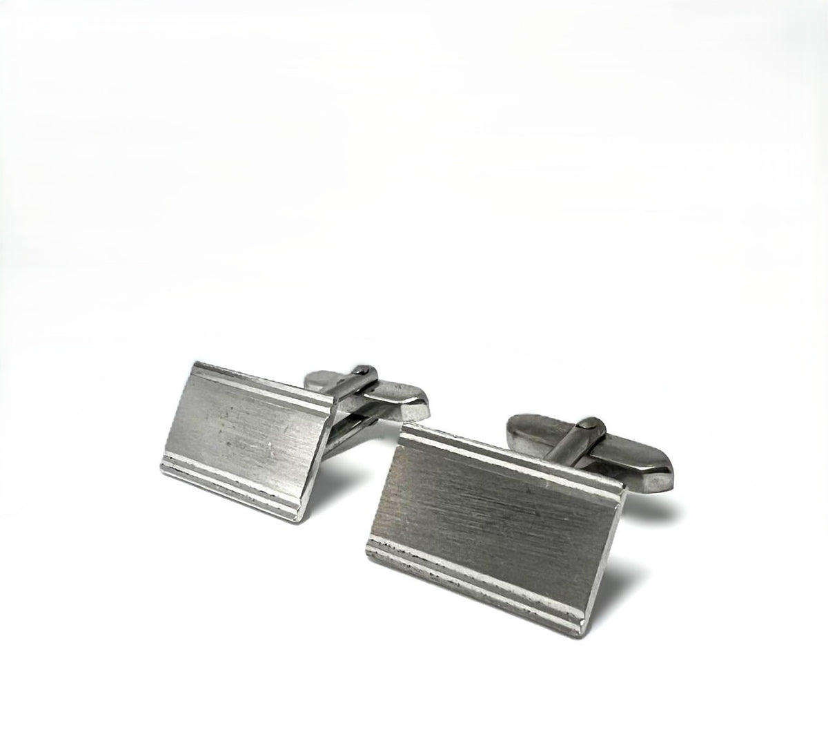 Art Deco Manschettenknöpfe 835 Silber