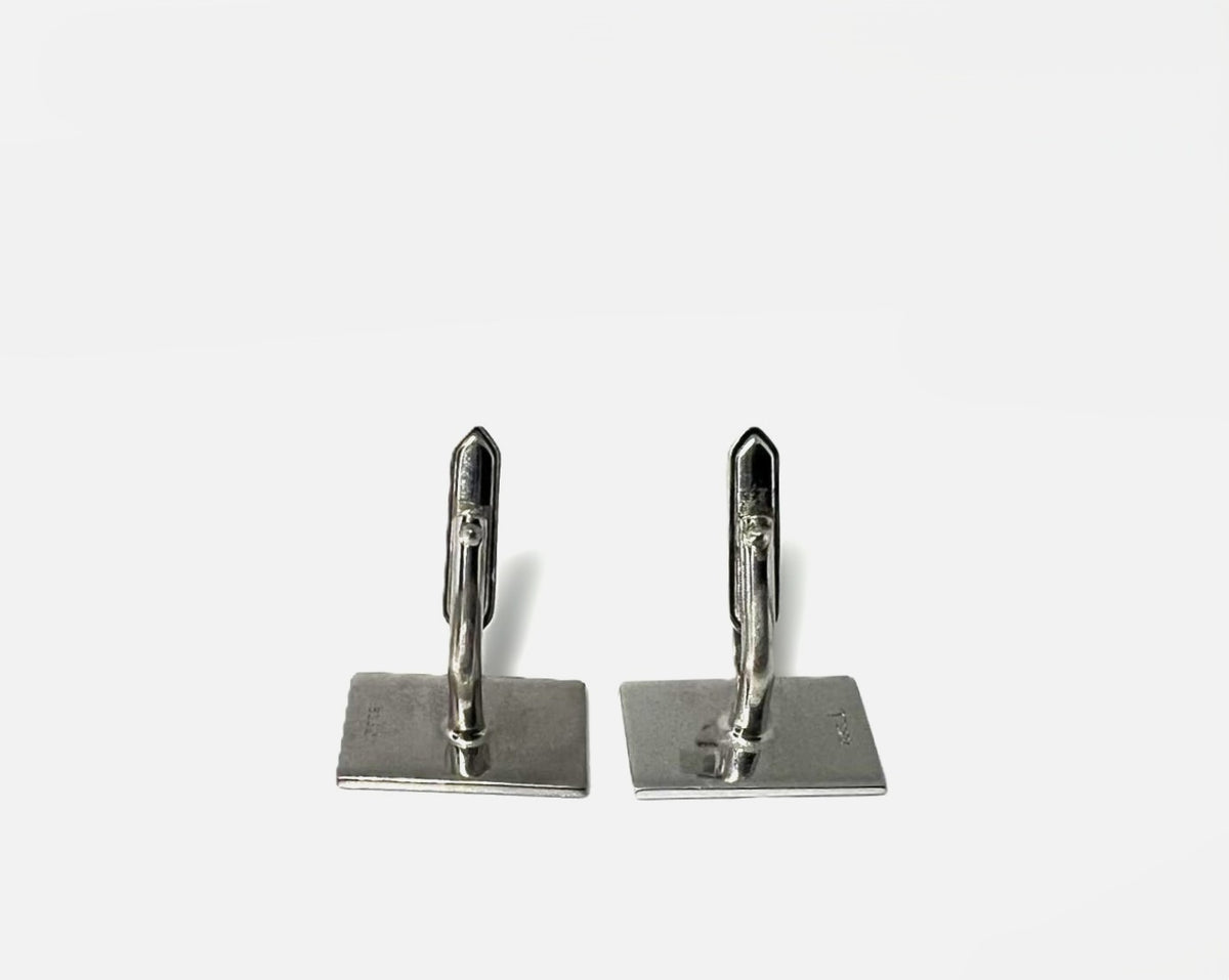 Art Deco Manschettenknöpfe 835 Silber