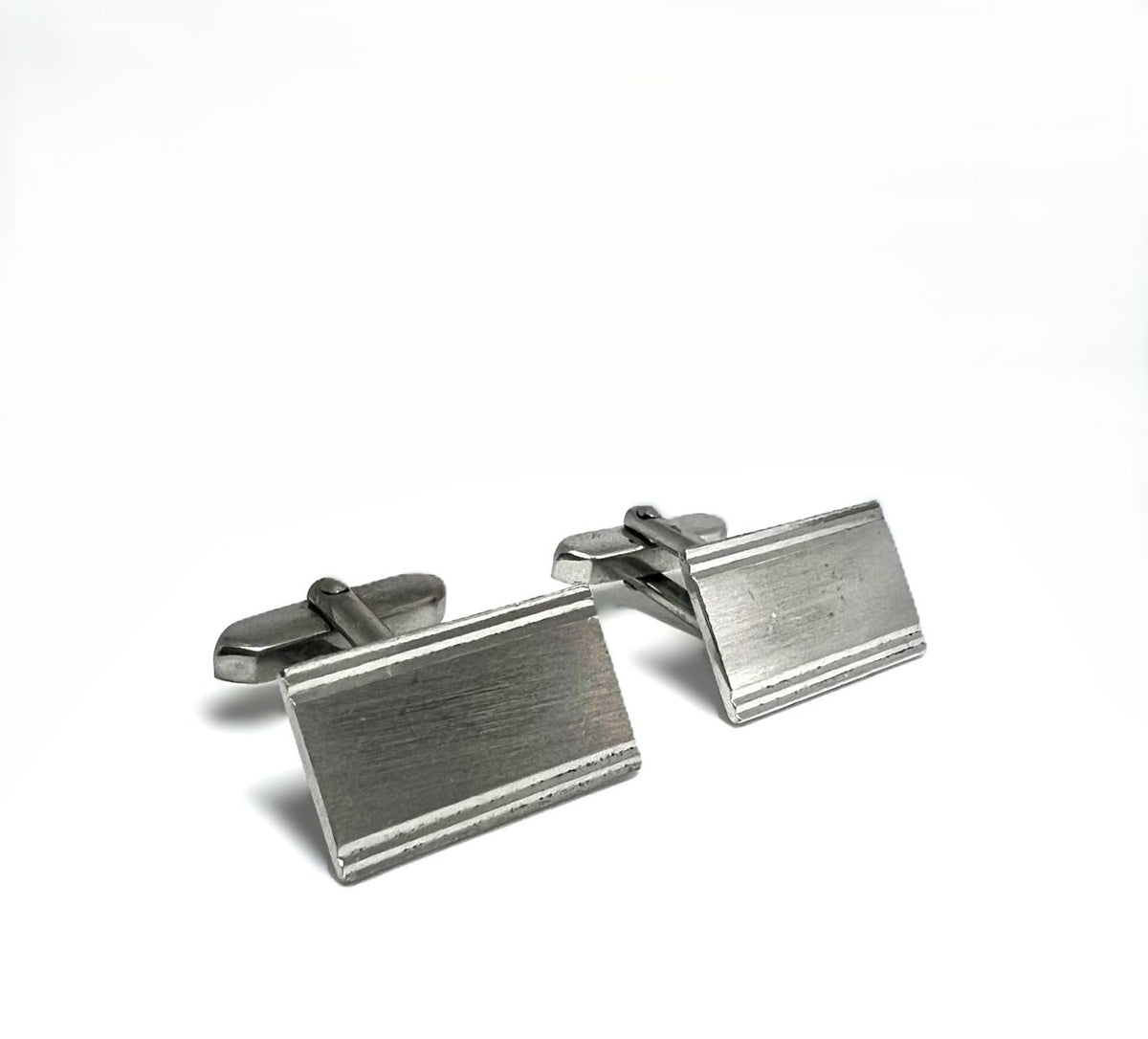 Art Deco Manschettenknöpfe 835 Silber