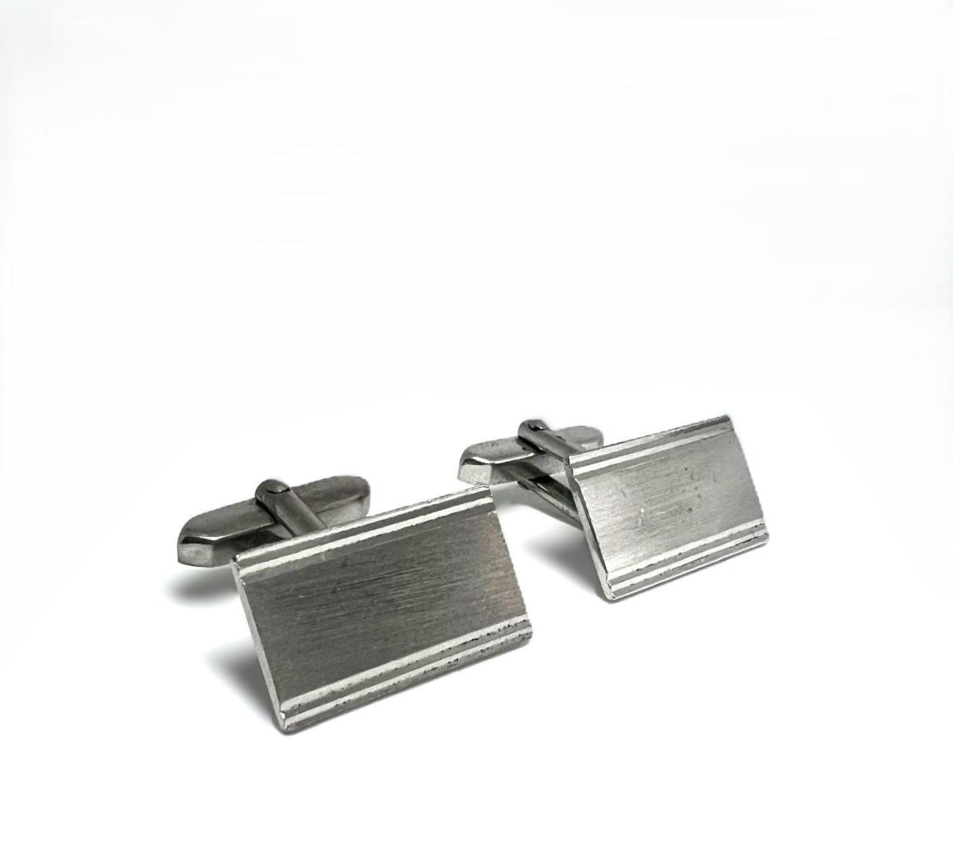 Art Deco Manschettenknöpfe 835 Silber