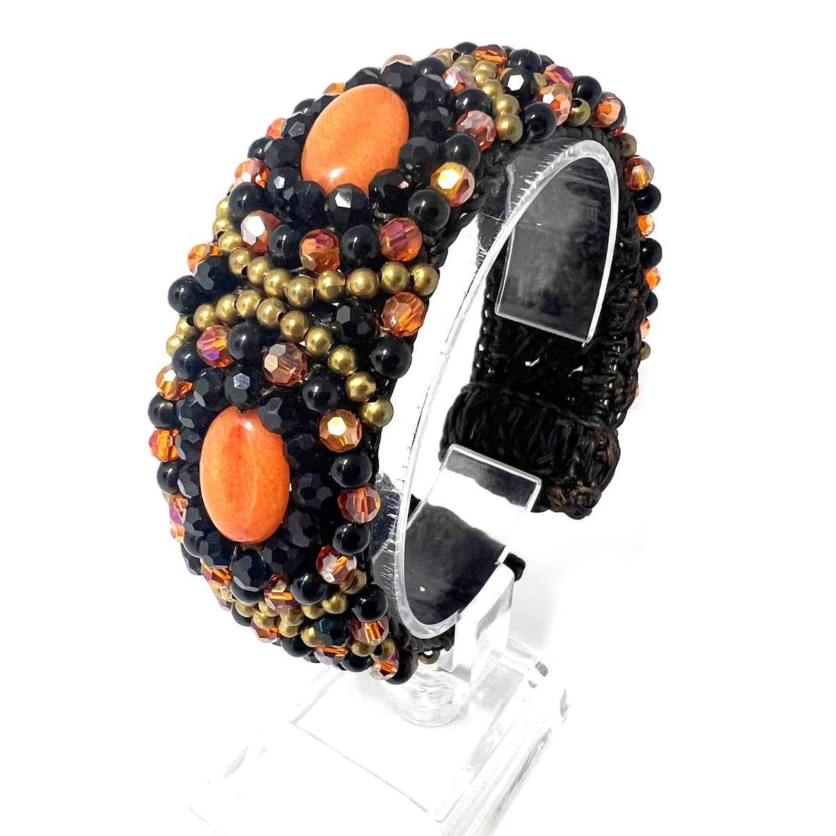 Handgearbeitete Karneol Armspange 