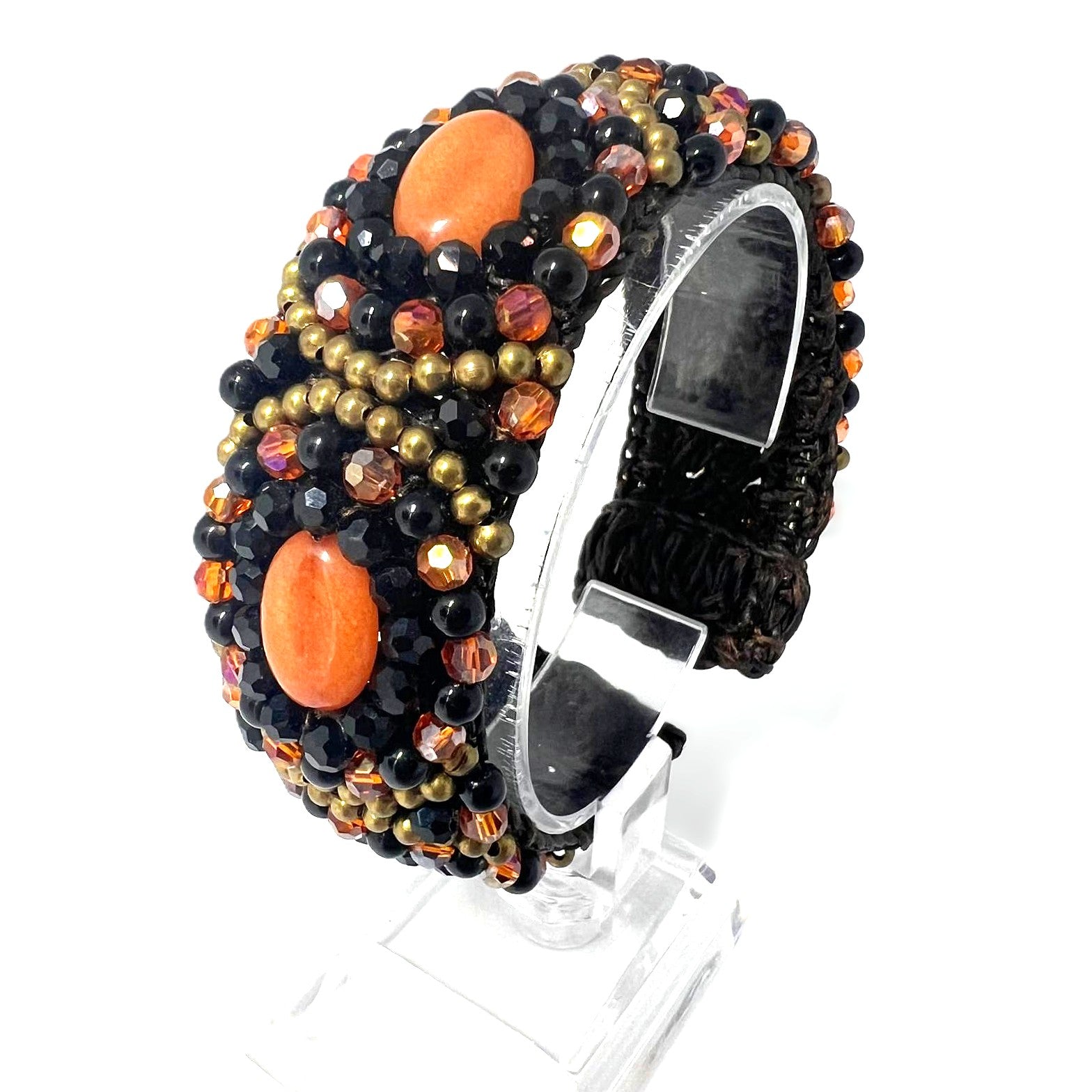 Handgearbeitete Karneol Armspange 