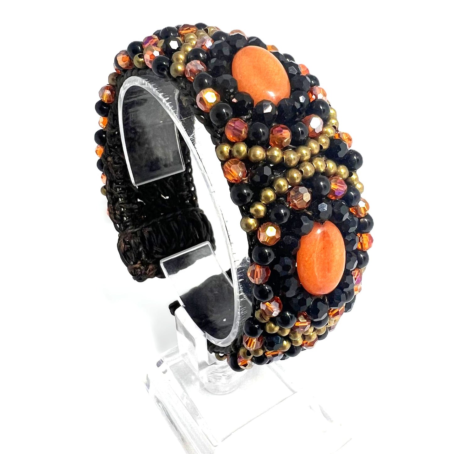 Handgearbeitete Karneol Armspange 