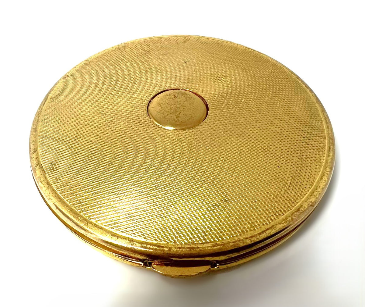 Golden Seal Vintage Puderdose