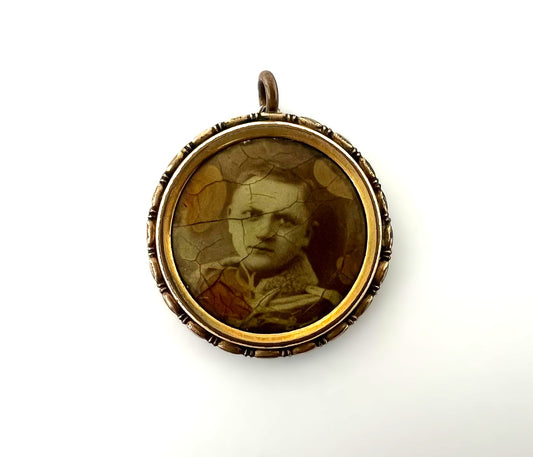 viktorianisches Portraitmedaillon 