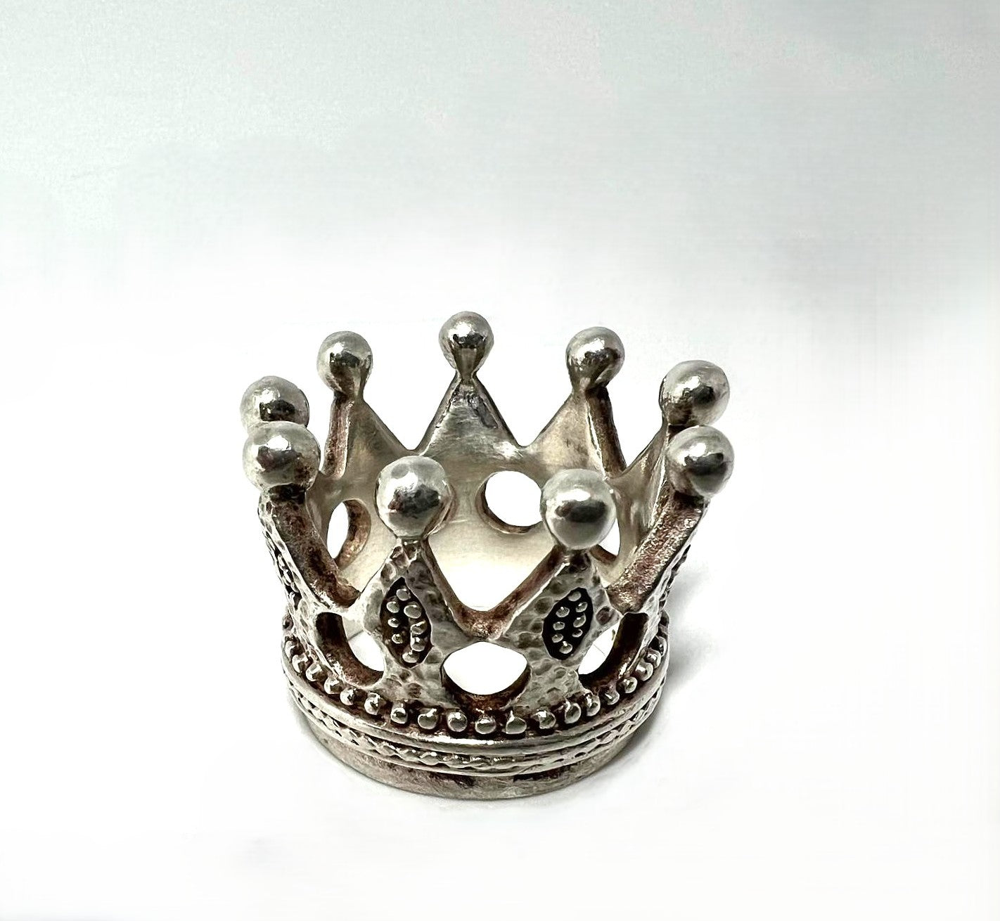 Silber Krone Ring 925 