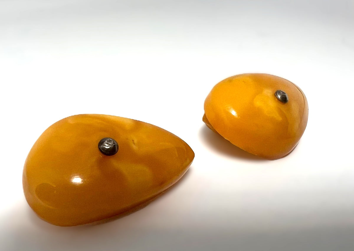  Butterscotch Bernstein Manschettenknöpfe