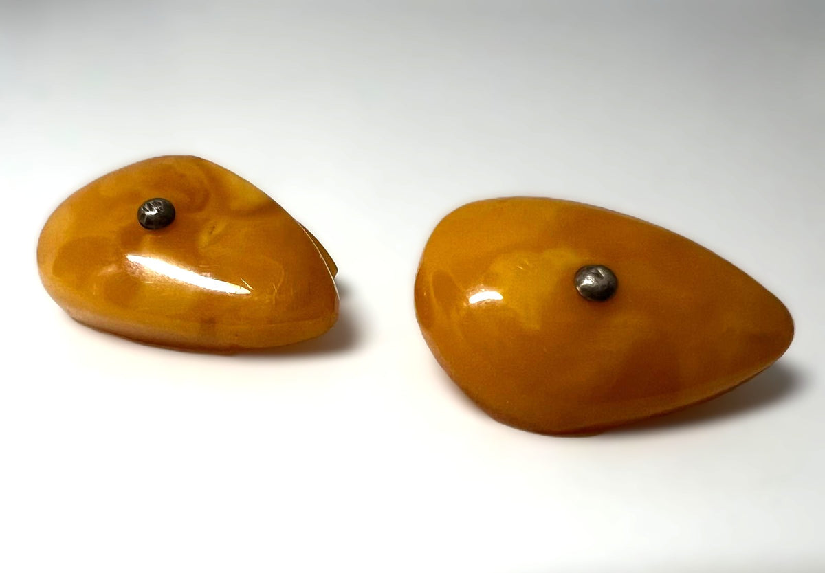  Butterscotch Bernstein Manschettenknöpfe