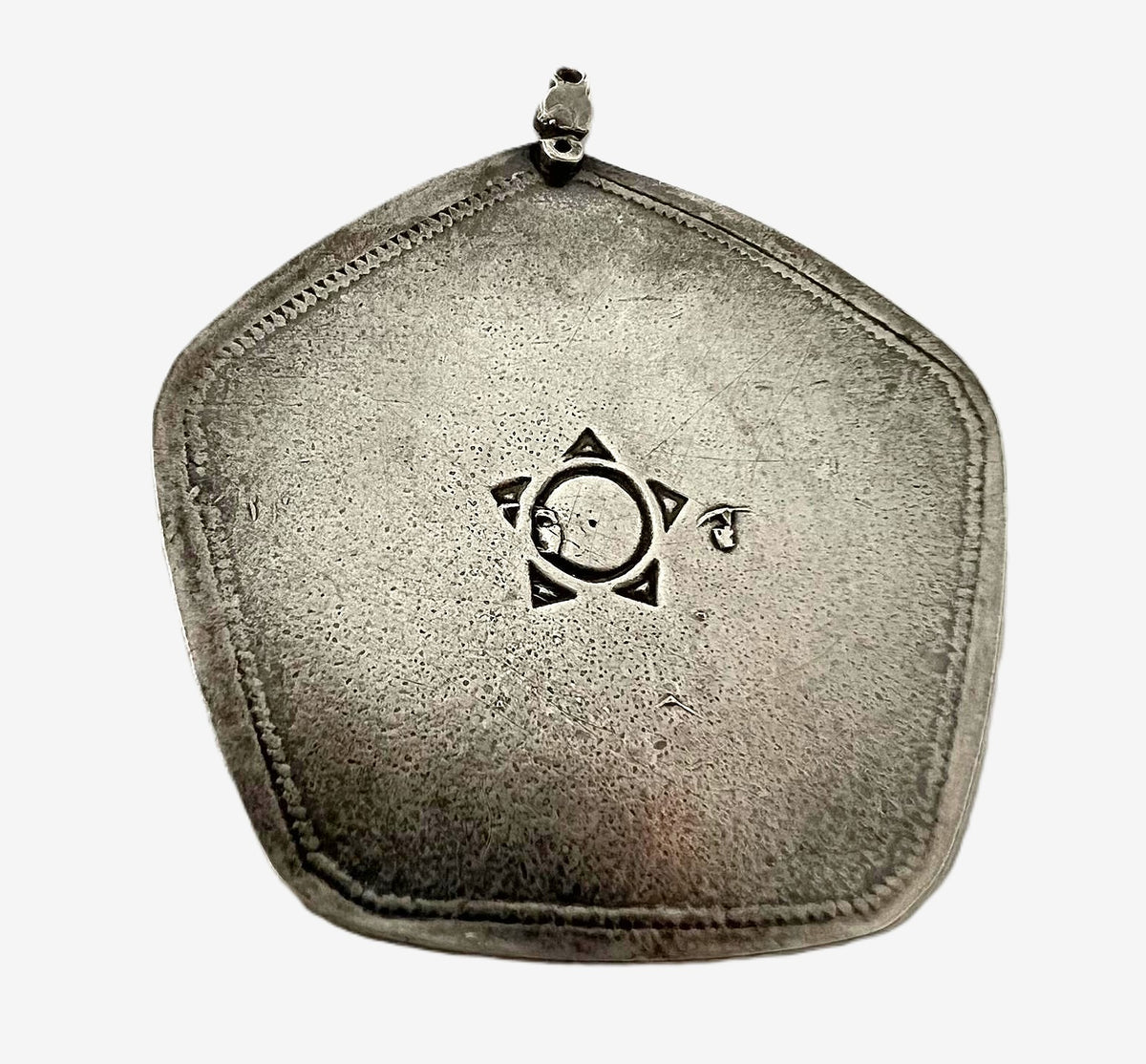 Vintage Silber Katzenanhänger