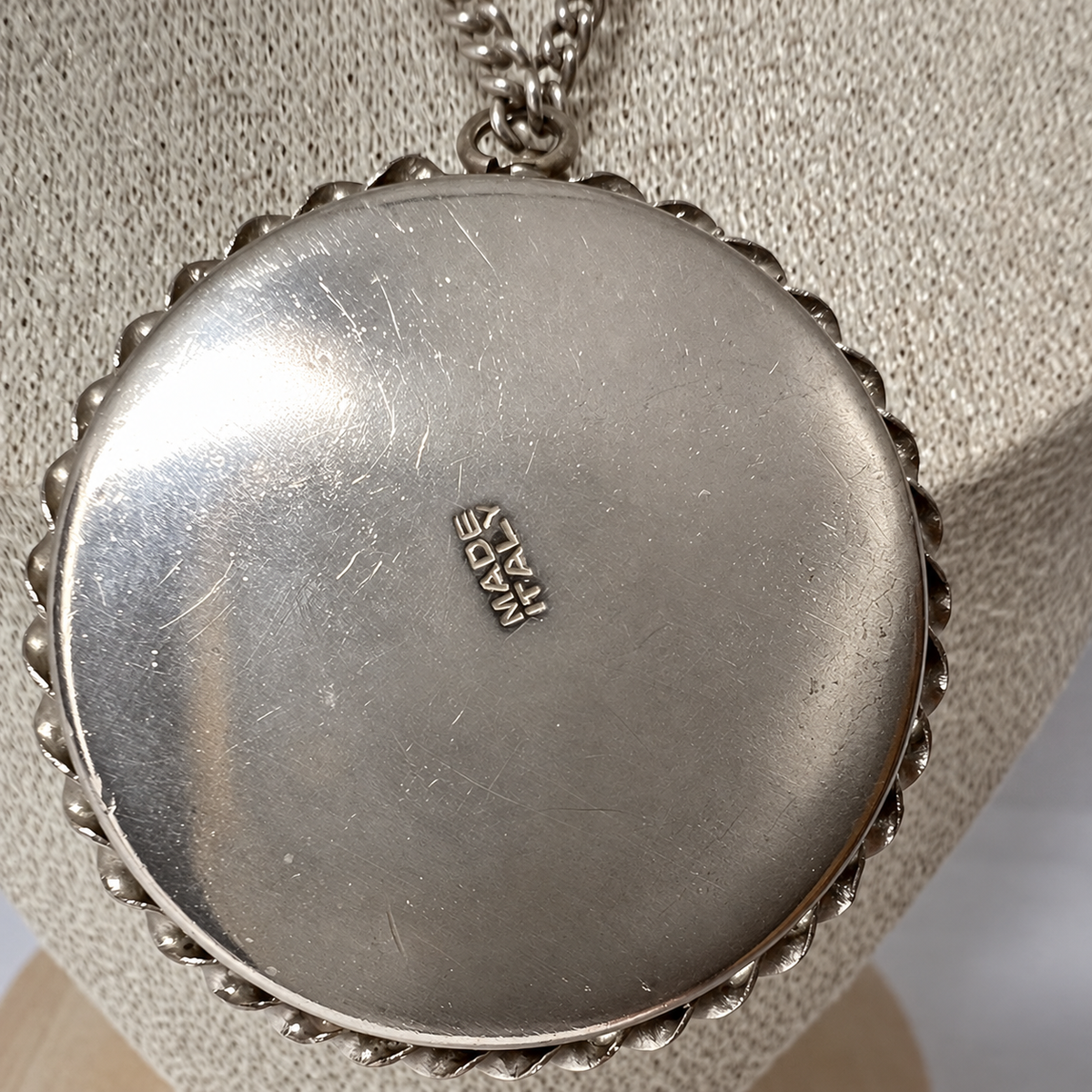 Vintage italienische Mikromosaik Kette