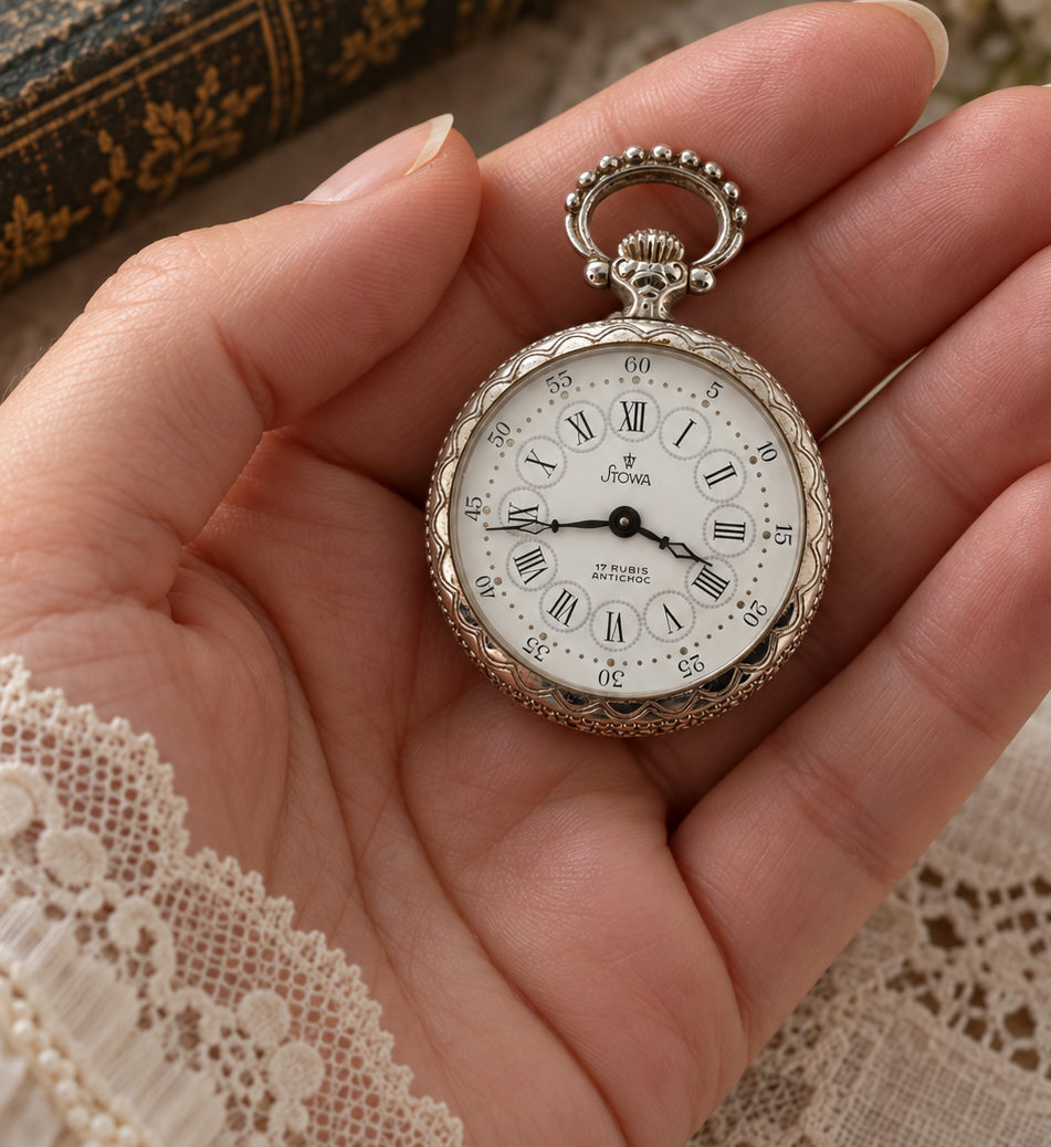STOWA Vintage Damen-Taschenuhr 